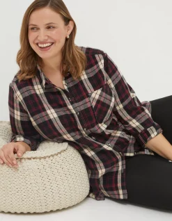 Women FatFace Shirts & Blouses|Olivia Check Shirt