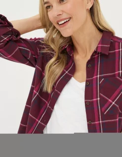Women FatFace Shirts & Blouses|Olivia Check Shirt