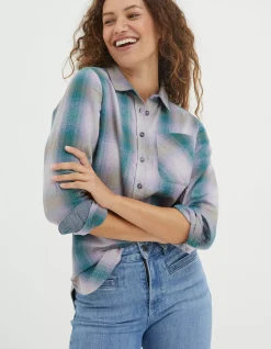 Women FatFace Shirts & Blouses|Olivia Check Shirt