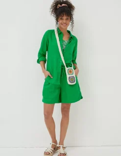 Women FatFace Shirts & Blouses|Olivia Linen Shirt