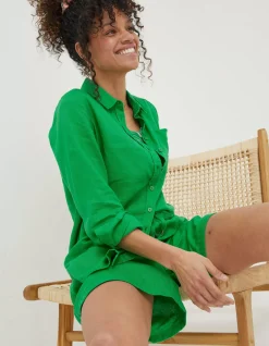 Women FatFace Shirts & Blouses|Olivia Linen Shirt