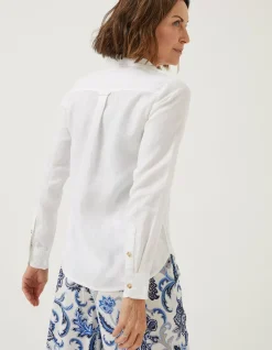 Women FatFace Shirts & Blouses|Olivia Linen Shirt