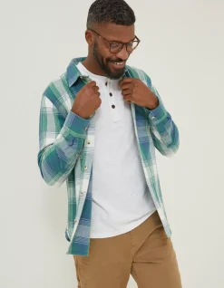 Men FatFace Shirts|Ombre Check Shirt