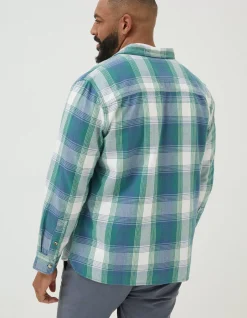 Men FatFace Shirts|Ombre Check Shirt