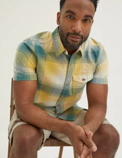 Men FatFace Shirts|Ombre Check Shirt