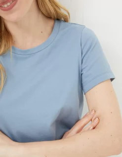 Women FatFace Tops & T-Shirts|Organic Cotton Belle Tee