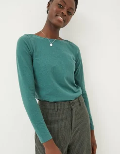 Women FatFace Tops & T-Shirts|Organic Cotton Bree T-Shirt