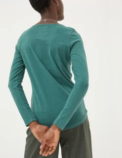 Women FatFace Tops & T-Shirts|Organic Cotton Bree T-Shirt