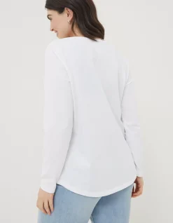 Women FatFace Tops & T-Shirts|Organic Cotton Bree T-Shirt