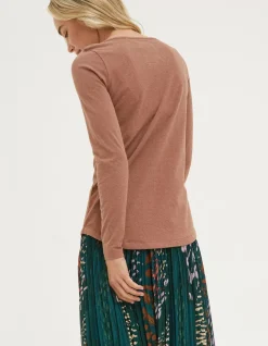 Women FatFace Tops & T-Shirts|Organic Cotton Bree T-Shirt