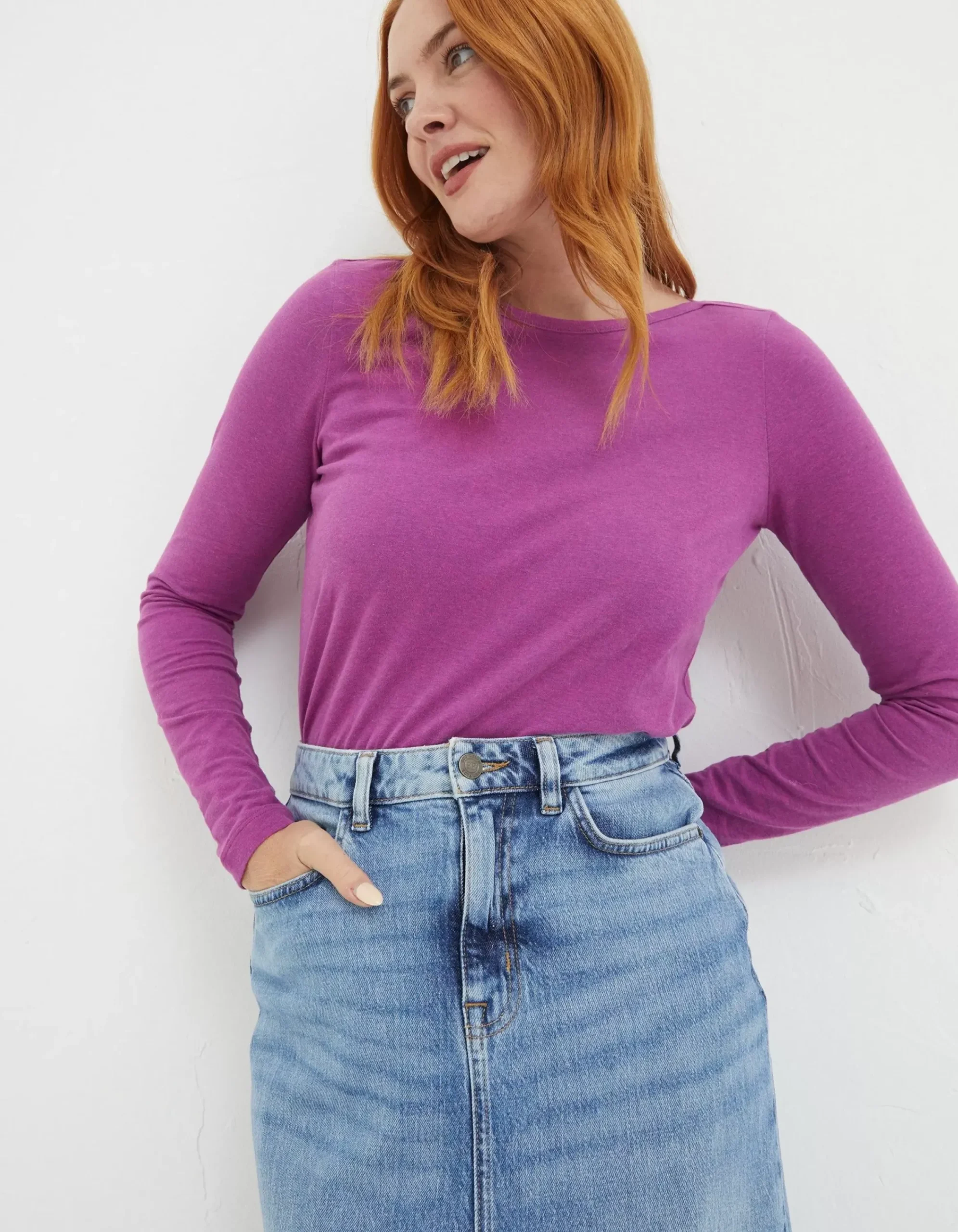 Women FatFace View All|Organic Cotton Bree T-Shirt
