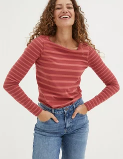 Women FatFace View All|Organic Cotton Breton T Shirt