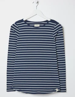 Women FatFace Tops & T-Shirts|Organic Cotton Breton T Shirt