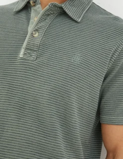 Men FatFace View All|Organic Cotton Fine Stripe Polo