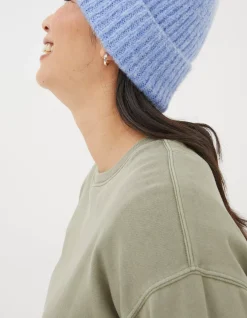 Women FatFace Sweatshirts & Hoodies|Organic Cotton Georgia Crew Sweatshirt