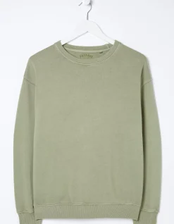 Women FatFace Sweatshirts & Hoodies|Organic Cotton Georgia Crew Sweatshirt