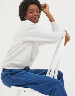 Women FatFace View All|Organic Cotton Georgia Crew Sweatshirt