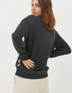 Women FatFace Sweatshirts & Hoodies|Organic Cotton Georgia Crew Sweatshirt