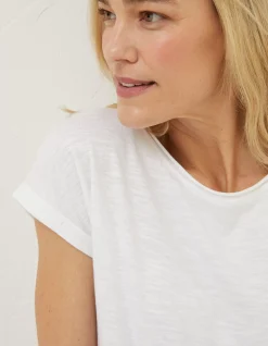 Women FatFace Tops & T-Shirts|Organic Cotton Ivy T Shirt