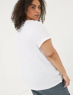 Women FatFace Tops & T-Shirts|Organic Cotton Ivy T Shirt