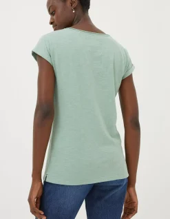 Women FatFace Tops & T-Shirts|Organic Cotton Ivy T Shirt