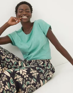 Women FatFace View All|Organic Cotton Ivy T Shirt