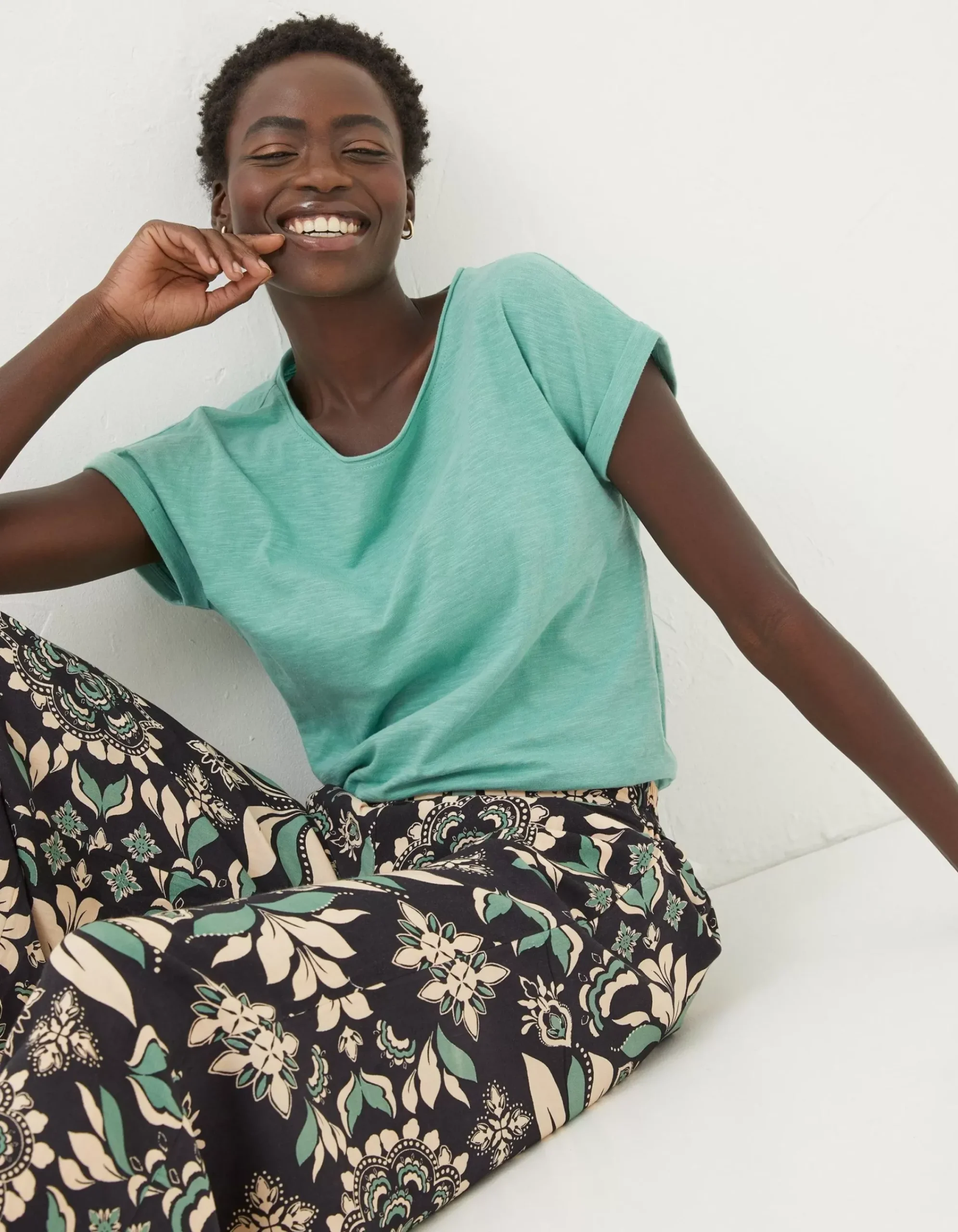 Women FatFace View All|Organic Cotton Ivy T Shirt
