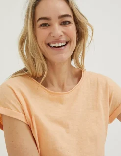 Women FatFace Tops & T-Shirts|Organic Cotton Ivy T Shirt