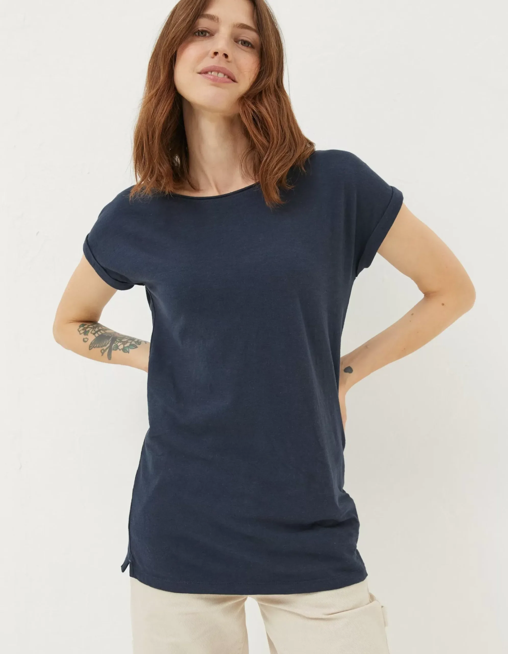Women FatFace View All|Organic Cotton Ivy T Shirt