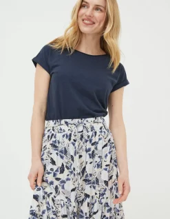 Women FatFace Tops & T-Shirts|Organic Cotton Ivy T Shirt