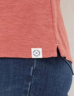 Women FatFace Tops & T-Shirts|Organic Cotton Ivy T Shirt