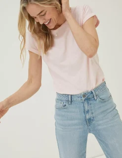 Women FatFace Tops & T-Shirts|Organic Cotton Ivy T Shirt