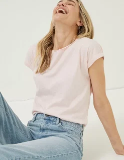 Women FatFace Tops & T-Shirts|Organic Cotton Ivy T Shirt