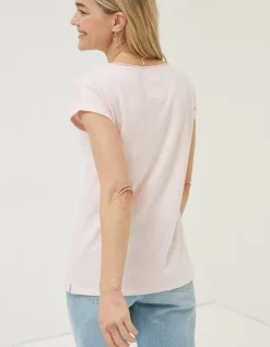 Women FatFace Tops & T-Shirts|Organic Cotton Ivy T Shirt