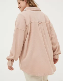 Women FatFace View All|Organic Cotton Liza Waffle Shirt