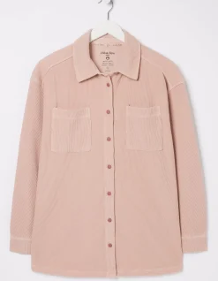 Women FatFace View All|Organic Cotton Liza Waffle Shirt