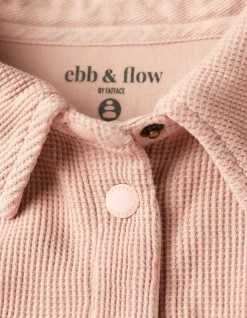 Women FatFace View All|Organic Cotton Liza Waffle Shirt