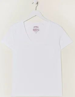 Women FatFace Tops & T-Shirts|Organic Cotton Maggie T-Shirt