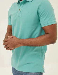 Men FatFace T-Shirts|Organic Cotton Pique Polo