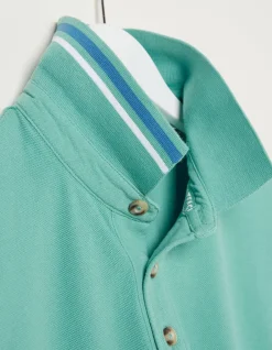 Men FatFace T-Shirts|Organic Cotton Pique Polo