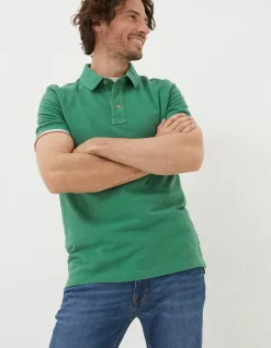 Men FatFace T-Shirts|Organic Cotton Pique Polo