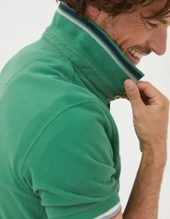 Men FatFace T-Shirts|Organic Cotton Pique Polo