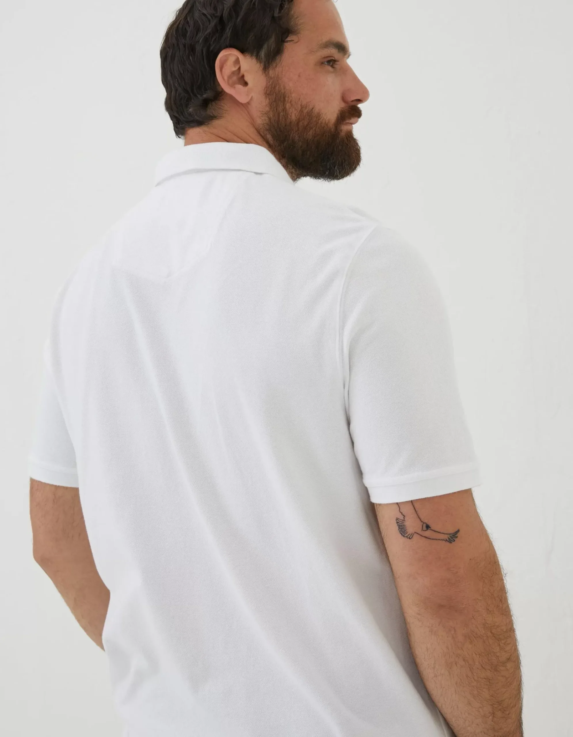 Men FatFace T-Shirts|Organic Cotton Pique Polo