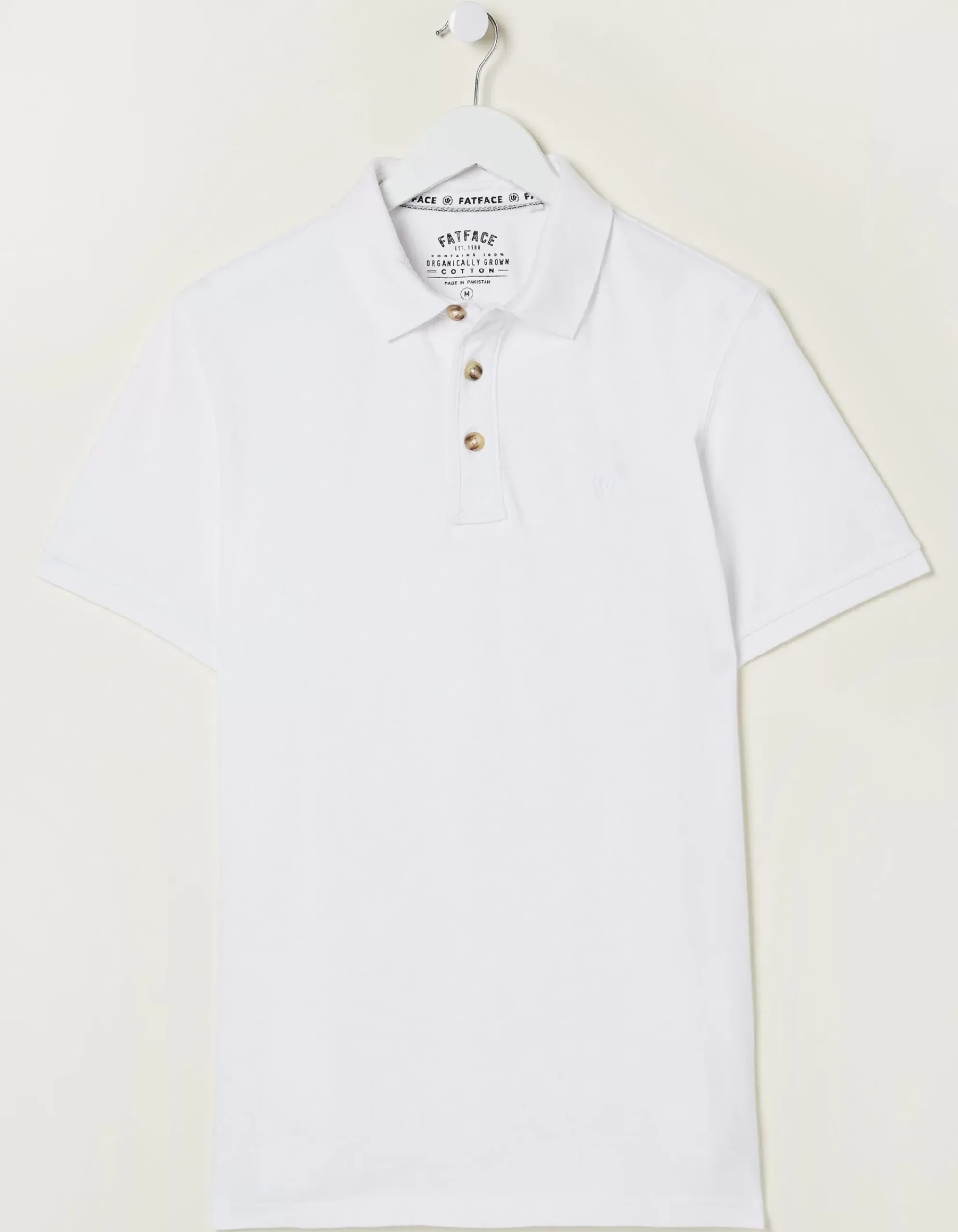 Men FatFace T-Shirts|Organic Cotton Pique Polo