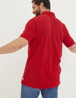 Men FatFace View All|Organic Cotton Pique Polo