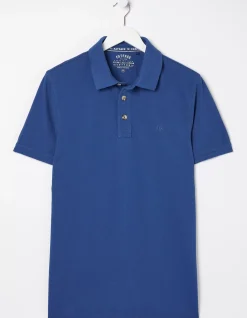 Men FatFace Polo Shirts|Organic Cotton Pique Polo