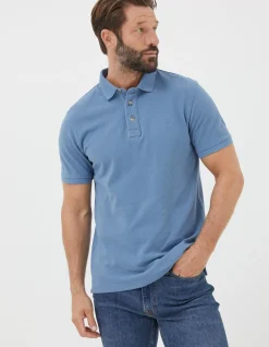 Men FatFace View All|Organic Cotton Pique Polo