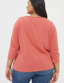 Women FatFace Tops & T-Shirts|Organic Cotton Porter T Shirt