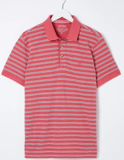 Men FatFace View All|Organic Cotton Stripe Polo