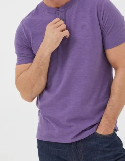 Men FatFace View All|Organic Cotton Woodside Slub Henley